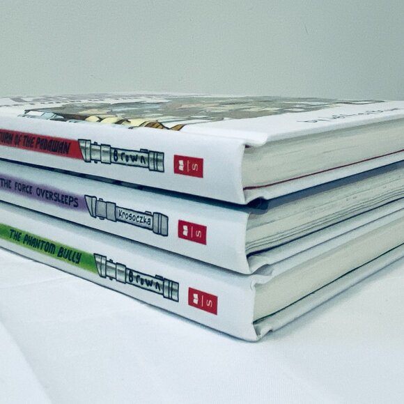 (3) STAR WARS JEDI ACADEMY:Phantom Bully/Force Oversleeps/Return of Padawan FINE - Picture 4 of 7